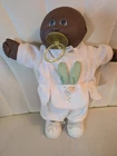 Rare African American Preemie 1985 Cabbage Patch Kids Doll Boy Vintage