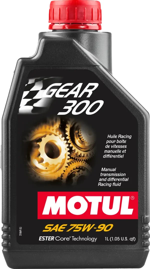 Motul Gear 300 75w90 100 Percent Synthetic Gear Oil 1 Liter
