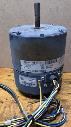 TESTED!! GENTEQ ECM 142R HC38GR224  GN01 230V Fan Motor  5SME39HLHE058 #3