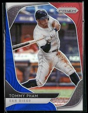2020 Panini Prizm #29 Tommy Pham Red, White and Blue Prizm