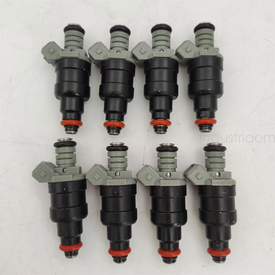 8x Bosch 53030778 UPGRADE Fuel Injectors For 1996-99 Dodge Ram 1500 5.2L 5.9L V8 - Imagem 4 de 4