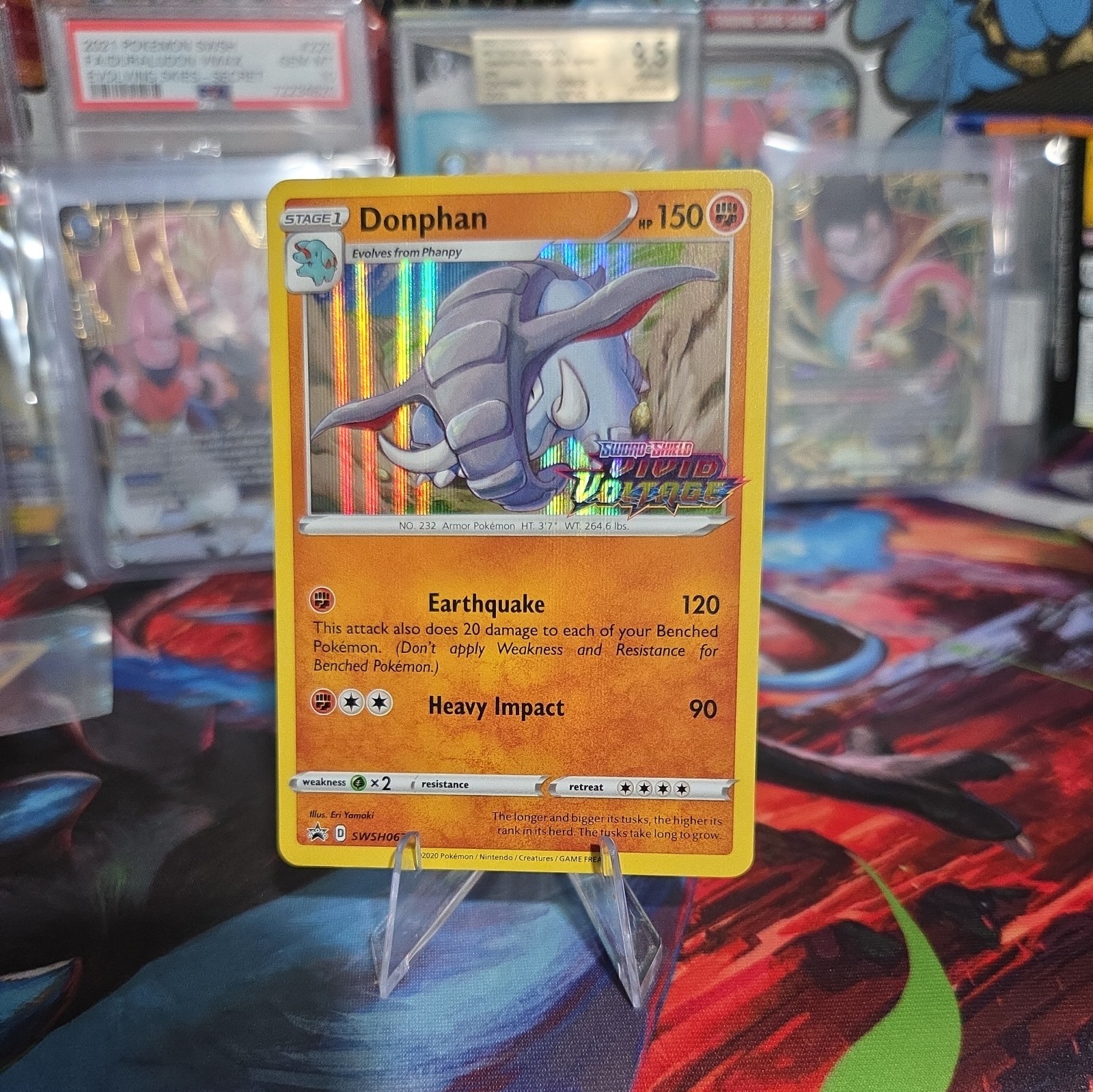 Donphan - (Prerelease) SWSH067 SWSH: Sword & Shield Promo Cards Holo