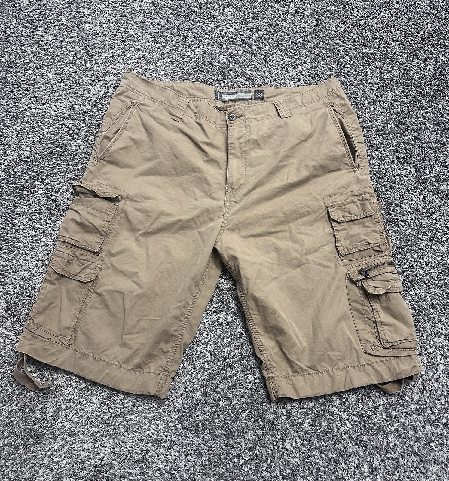 Old Navy Men's Beige khaki Cargo Shorts Size 38