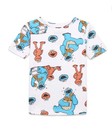 Sesame Street Cookie Monster and Elmo 2 PC Pajama Set Size 5T NWT — photo 2