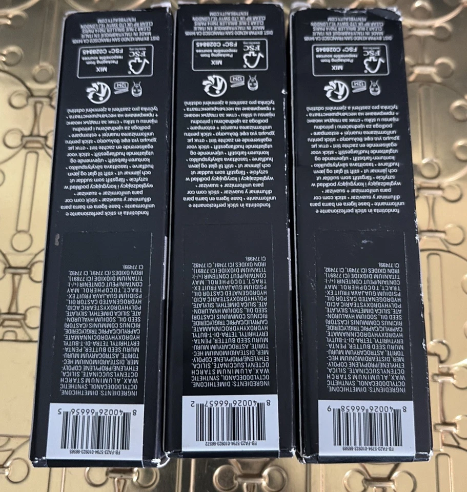 3 Fenty Beauty Rihanna Eaze Drop Blur + Smooth Tint Stick #17,18,19 lot of 3 - Image 3 of 4