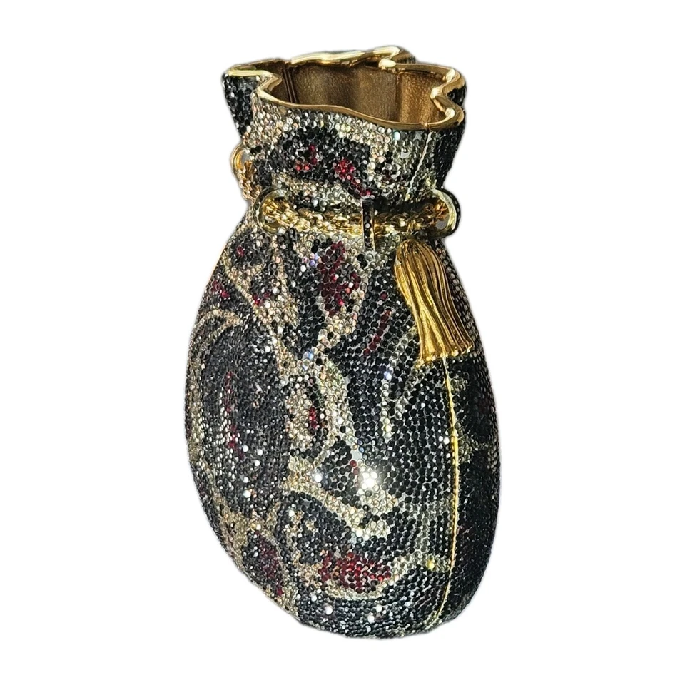 Judith Leiber Judith Leiber bolsa Misers adornada con cristal vintage 93 EVC Foto 4 de 4