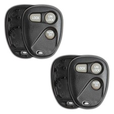 2 Key Fob Remote Start 3b Shell Case for Chevrolet GMC 16245100-29 ABO1502T