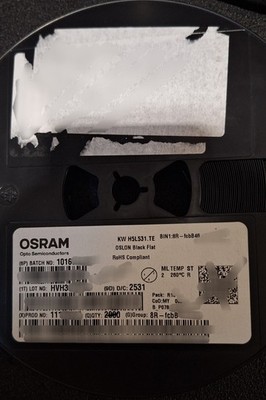 Original OSRAM KW H5L531.TE OSLON Black Flat LED-Batch of 770pcs-New! Rdytoship.
