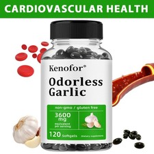 Knoblauchkapseln 3600 mg–Herz-Kreislauf-Gesundheit und Stärkung des …