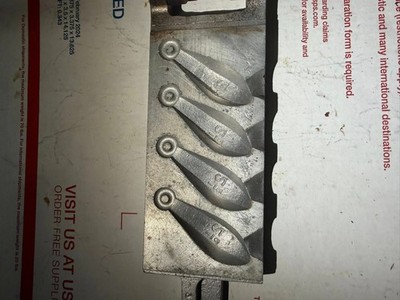 Do-it Molds Bank Sinker Mold | 2.5 ounces | Part Number: BK-3173