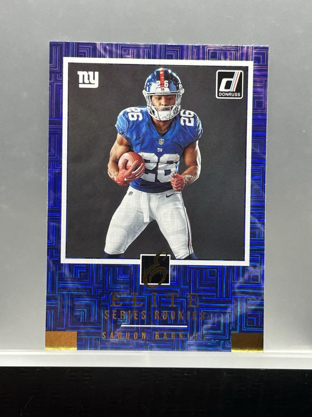 2018 Donruss The Elite Series Rookies Saquon Barkley Rookie RC #ESR-6