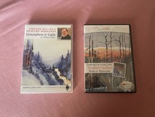 Lot Of 2 Stephen Quiller watercolor Instruction Videos
