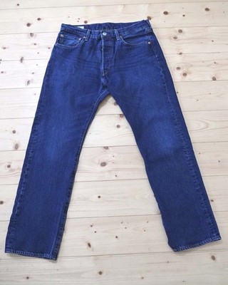 Levi's BIG E 501 Herren Jeans Hose W32 L30 Straight Fit T697