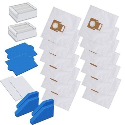 FILTER Staubsaugerbeutel für Thomas Aqua+ Pet & Family Allergy & Family, XT, XS