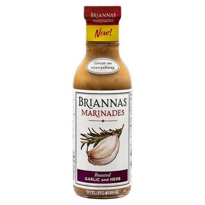 Marinade Roast Garlic And Herb 12 Oz (Case Of 6) By Briannas
