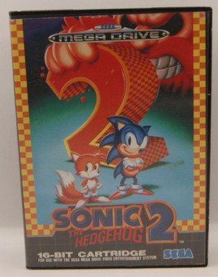 Sonic the Hedgehog 2 SEGA Mega Drive PAL OVP Box Modul ohne Anleitung 1992