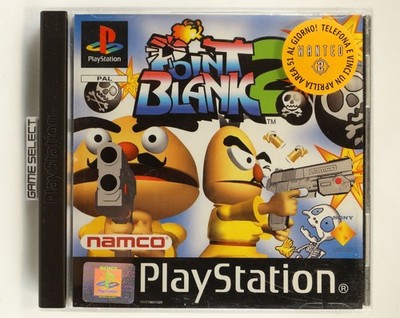 POINT BLANK 2 SONY PLAYSTATION 1 2 3 PS1 PS2 PS3 PAL EUR ITA ITALIAN COMPLETE
