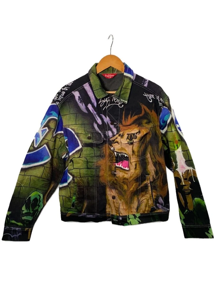 Veste camionneur Supreme multicolore M occasion