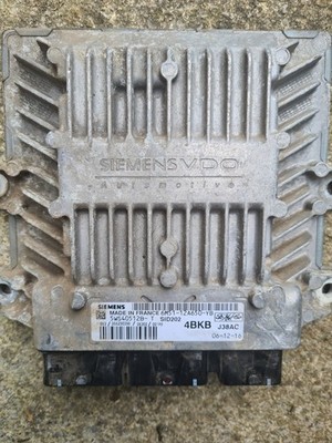 4BKB 6M5112A650YB Ford Focus mk2 TDCI Engine ECU SIEMENS 5WS40512B SID202 