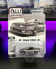 Auto World Modern Muscle 1991 Eagle Talon Tsi Gray Diecast 164 Unopened Auto World Modern Muscle 1991 Eagle Talon Tsi Gray Diecast 164 Unopened