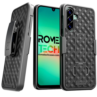For Galaxy A26 A25 A22 A21 A20 5G Holster Belt Clip Holster Case Combo Cover