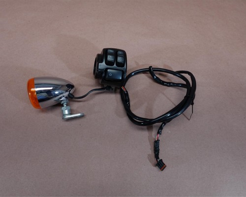 11-17 Harley Davidson Dyna Street Bob FXDB Left Handlebar Switch w/Turn Signal