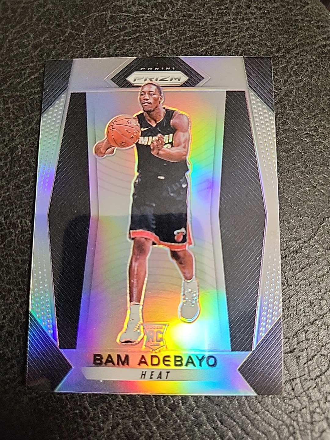 2017-18 Panini Prizm Bam Adebayo #51 Silver Prizm (RC)