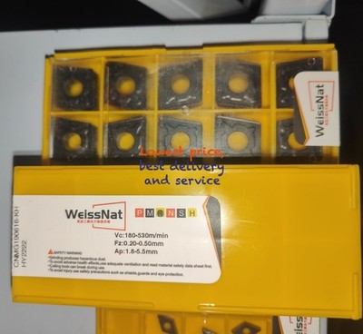 10pcs Weissnat CNMG190616-KH Carbide Insert CNMG644 Turning Insert For cast iron
