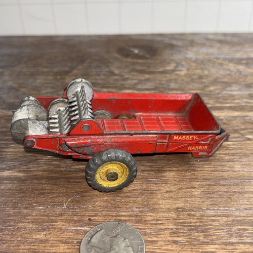 Lot Of 4 Vintage Dinky Toys Parts Repair Jeep Tow Behinds - Picture 17 of 18