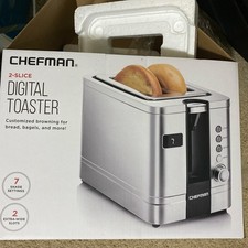 Chefman 2-Slice Stainless Steel Toaster