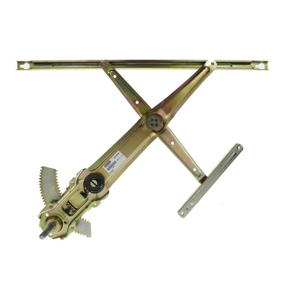 Manual Window Regulators Pair Set LH Left & RH Right for 92-95 Civic Coupe 2Dr - Image 2 of 4