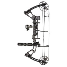 Feud 70 Lbs Compound Bow Target Field Camo with Package Black with Package