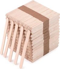 600 Pcs Wooden Wax Sticks 4.5-Inch Wood Waxing Stick Wax Spatulas Applicator Mul