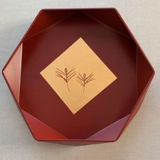 Japanese Echizen lacquerware cy bowls unused