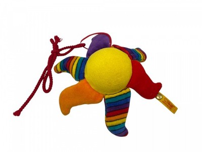 Steiff Tier Stofftier 6333/16 Rassel 18 cm.  Top Zustand