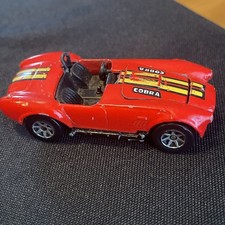 Vintage Hot Wheels Red Classic Cobra Shelby Free Shipping