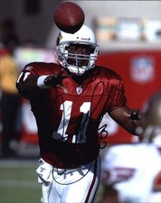 Jeff Blake signed NFL football 8x10 photo W/Cert Autographed 05