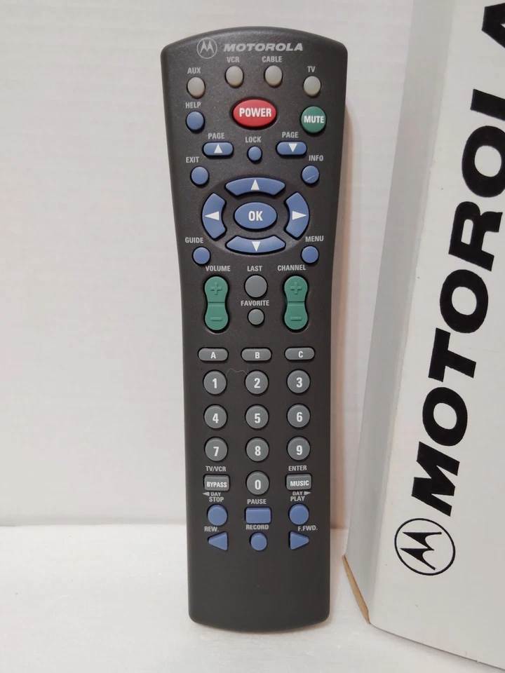 New! Motorola DRC-400 425 4 Universal Remote Control W/ User Guide DRC400/425 - Image 3 of 4