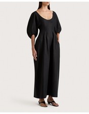 Faithful The Brand RAYNARA MAXI DRESS In Black, Sz 6, BNWT, RRP $370