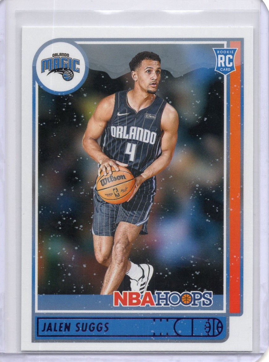 2021-22 Hoops Winter Purple #210 Jalen Suggs NM+