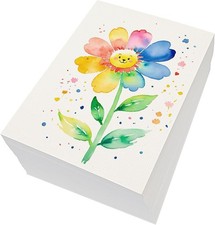 120 Sheets Watercolour Paper Bulk,140 lb/300 GSM Cold Press Thick Water Colou...