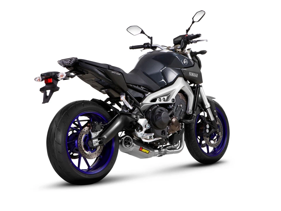 Sistema de escape completo Racing Line con silenciador de titanio Akrapovic S-Y9R3-EJE Foto 4 de 4