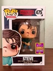 Funko Pop! Stranger Things Steve #475 (Steve/w bat) SDCC-with soft protector