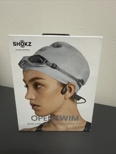 SHOKZ OpenSwim S700 Bone Conduction Swimming Headphones IP68 Waterproof Black