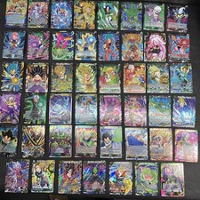Dragon Ball Super Card Game Lot Of 47 Starter Pack ST Cards All Foil No Doubles