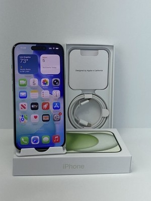 Apple iPhone 15 A2846 512GB Green Warranty 92% battery health Factory Unlocked