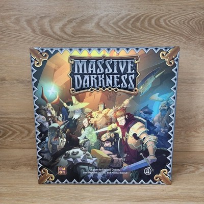 Massive Darkness Season 1 Core Box Base Fantasy Dungeon Board Game CMON Complete