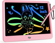 12 Inch LCD Writing Tablet with Anti-Lost Stylus, Erasable Doodle Board Color...