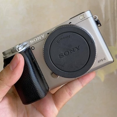 SONY A6000 24.3MP Digital Camera Body English Language Sliver -95% New