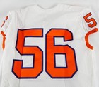 2017-22 Clemson Tigers #56 Game Issued Pos Used White Jersey Football NP R 42 69 — photo 10